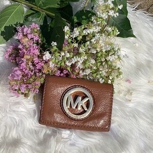 Michael Kors Small Coin ID Leather Pouch